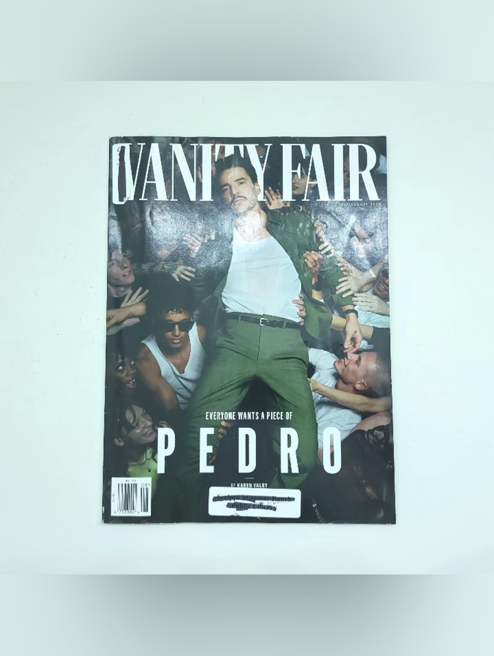 Vanity Fair Magazine Pedro Pascal July August 2025 Ex-Library